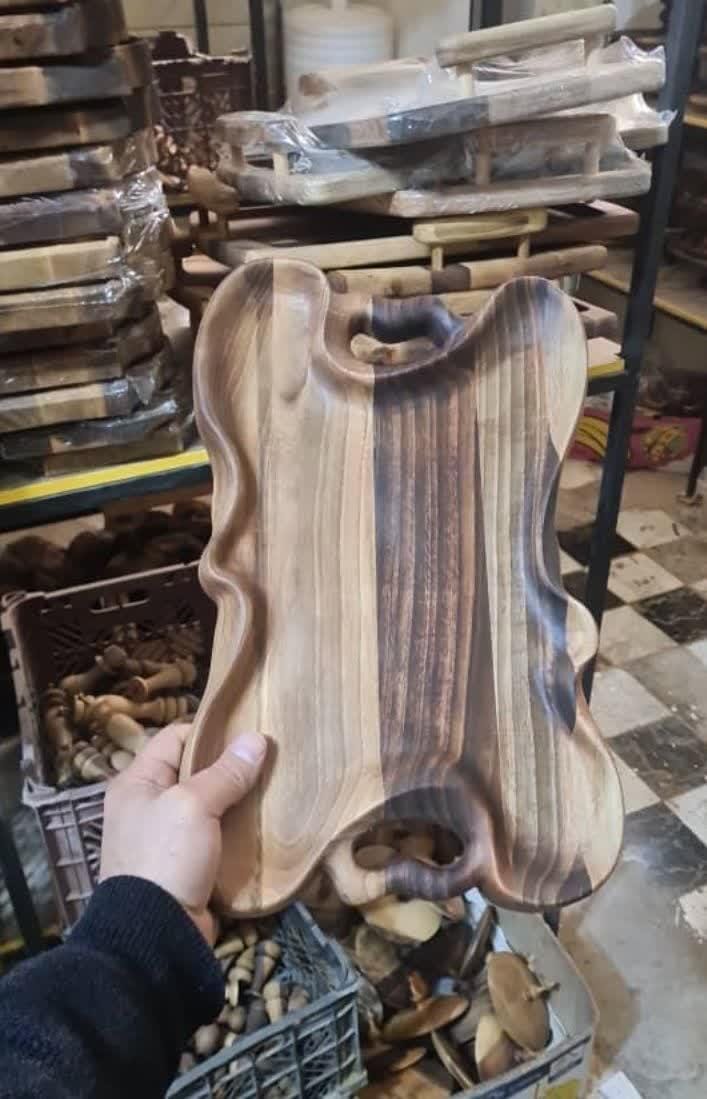 تولیدکننده ظروف پذیرایی چوب گردو زاگسو وود در اصفهان